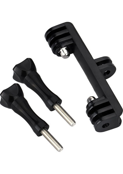 Çift Çift Spor Kamera Tutucu Kolu Kavrama Monopod Montaj Adaptörü Gopro Hero 4/3 +/3/2/1 Sjcam Vidalar ile (Yurt Dışından)