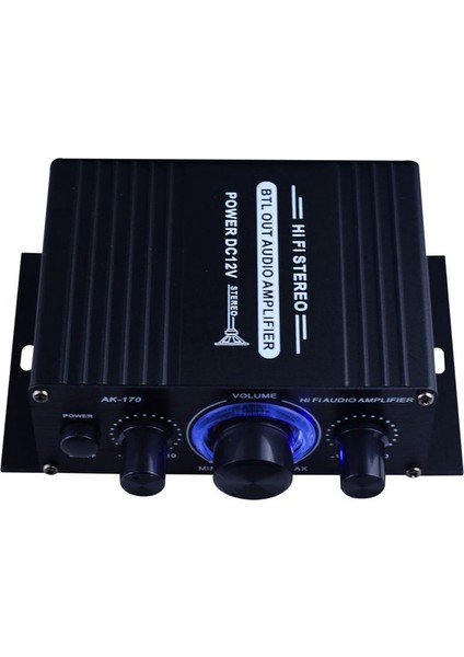 Güç Amplifikatörü Fm Radyo Mini Amplifikatör 400W Hifi Mini Hifi Ses Güç Amplifikatörü Ses Amplifikatörü AK170 Ses Amplifikatörü (Yurt Dışından)