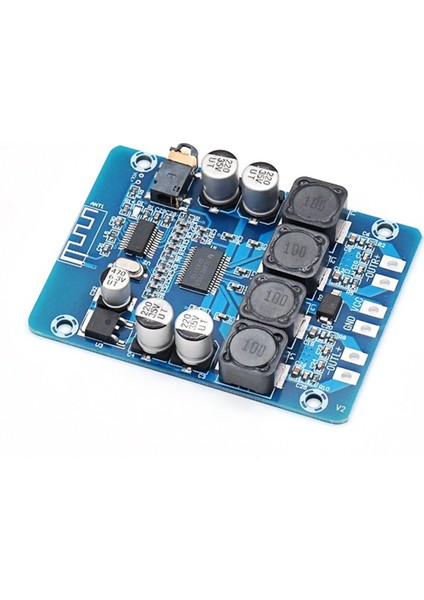 XH-M314 Bluetooth Dijital Güç Amplifikatörü Kartı TPA3118 Çift 45W Ses Modülü Aux Kod Çözme (Yurt Dışından)