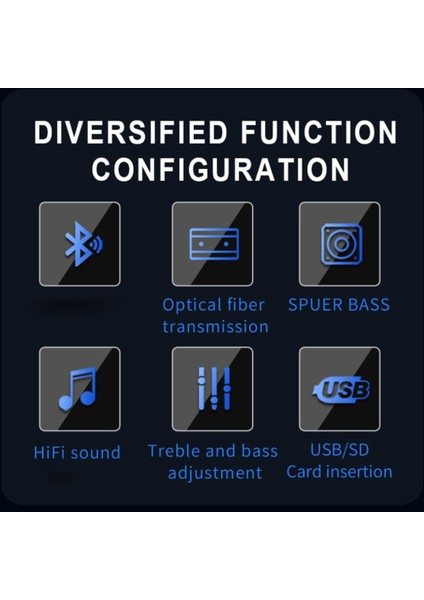 Lepy 838 USB Bluetooth Subwoofer Amplifikatör Hıfı 2.1 12V Araba Ev Amplifikatörü U Disk Kayıpsız 4-8 Ohm Hoparlörler Için Uygun (Yurt Dışından)