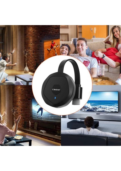 Mirascreen G28 Kablosuz Ekran Adaptörü 2.4g Aynı Ekran Cihazı Tv Stick Dongle Hd 1080P Android Ios Için (Yurt Dışından) fiyatları