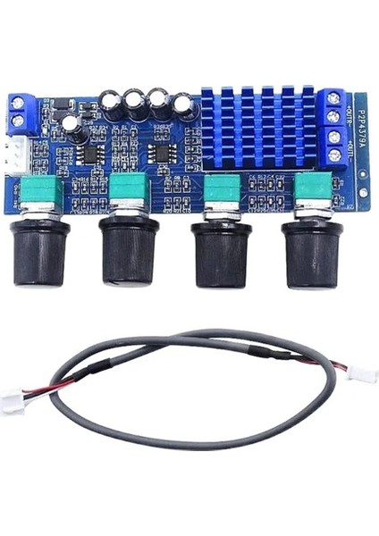XH-M577 Dijital Amplifikatör Kartı TPA3116D2 Ses Amplifikatör Kartı Yüksek Güç Ton Kartı Amp 12-24V Amplifikatör Kartı Modülü (Yurt Dışından)