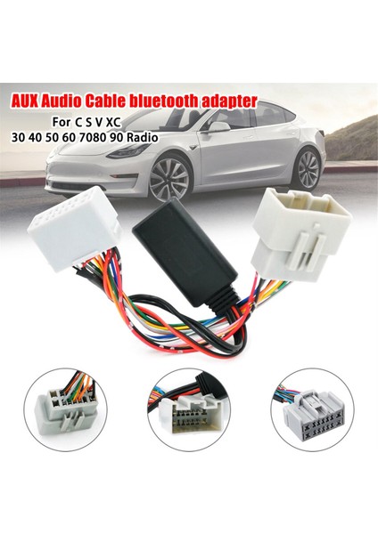 Araba Stereo Alıcısı Auxın Bluetooth 5.0 Volvo XC90S60C3070 Alıcı Çok Fonksiyonlu Mikrofon Adaptörü Olmadan (Yurt Dışından) fiyatları