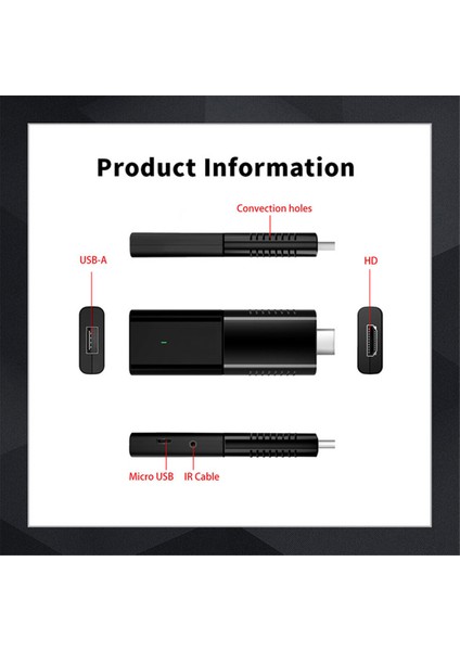 I96 D5 Tv Stick H313 1gb+8gb 4K 2.4g+5g Çift Wifi Android Tv Kutusu Tv Stick Medya Oynatıcı Set Üstü Kutu (Yurt Dışından) modelleri
