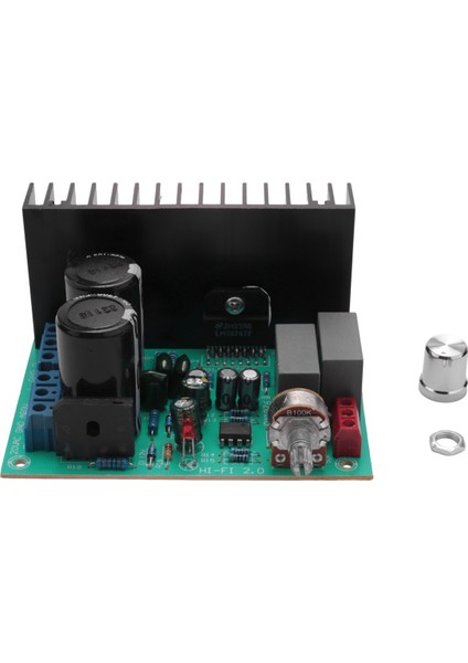 30W+30W LM1876 Stereo Ses Gücü 4558 Amplifikatör Kartı 2.0 Stereo Ab Sınıfı Ev Sineması Amp Çift (Yurt Dışından)