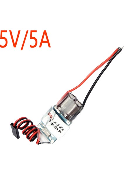 5A 2-7s Fpv Alıcı Güç Kaynağı Voltaj Regülatörü Harici Bec (Ubec) 5V Adım Aşağı Regülatör Modülü Rc Uçak Için (Yurt Dışından)