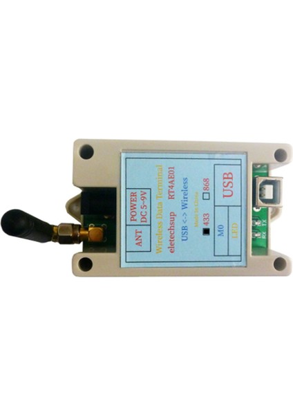 RS485 RS232 USB Kablosuz Alıcı-Verici 20DBM 433M Verici ve Alıcı Vhf/uhf Radyo Modem(Usb) (Yurt Dışından)