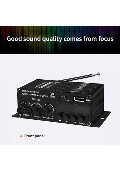Yeni AK-350 Sınıf-Ab Ev Güç Ses Amplifikatörü Ses Bluetooth Dijital Amplifikatör Araba 2 Kanal Hifi Stereo Amp (Yurt Dışından) indirimleri