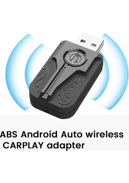 Android Auto Kablosuz Carplay Adaptörü Taşınabilir Akıllı Dongle Carplay Ai Kutusu Araba Için Kabloludan Kablosuza Akıllı Kutu (Yurt Dışından)
