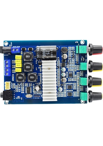 TPA3116D2 Bluetooth 5.0 Yüksek Güçlü 2.0 Dijital Ev Ses Amplifikatörü Kartı Ayarlı Dc 12-24V (Yurt Dışından)