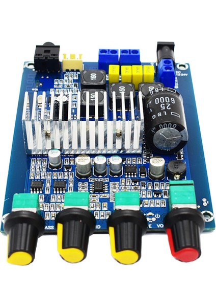 TPA3116D2 Bluetooth 5.0 Yüksek Güçlü 2.0 Dijital Ev Ses Amplifikatörü Kartı Ayarlı Dc 12-24V (Yurt Dışından)