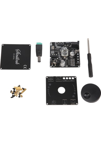 XY-AP50L Mini Bluetooth 5.0 50W+50W Kablosuz Ses Gücü Dijital Amplifikatör Kurulu Stereo Amp 3.5mm Aux USB App (Yurt Dışından)