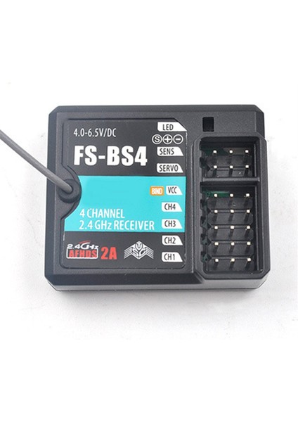 Flysky FS-IT4S / Fs-Gt5 Rc Araba Tekne Aksesuarları Için Gyro Sabitleme Sistemli Flysky Fs-Bs4 Alıcısı Için (Yurt Dışından)