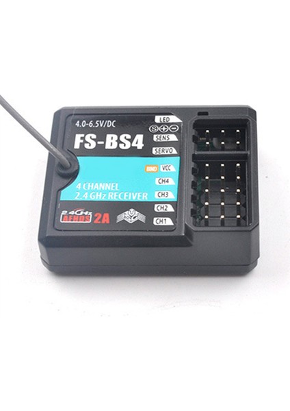 Flysky FS-IT4S / Fs-Gt5 Rc Araba Tekne Aksesuarları Için Gyro Sabitleme Sistemli Flysky Fs-Bs4 Alıcısı Için (Yurt Dışından)