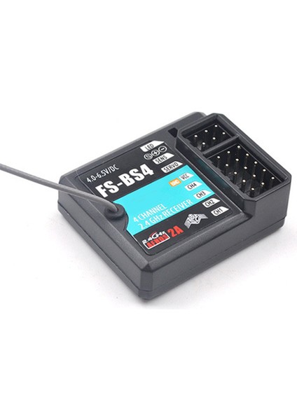 Flysky FS-IT4S / Fs-Gt5 Rc Araba Tekne Aksesuarları Için Gyro Sabitleme Sistemli Flysky Fs-Bs4 Alıcısı Için (Yurt Dışından)