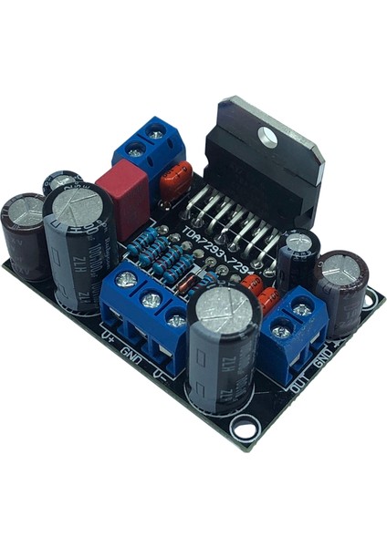 TDA7293/TDA7294 Mono Amplifikatör Kartı 100W Süper Güç Arka Kutup Ultra Geniş Güç Kaynağı Çift Ac 12V - 32V (Yurt Dışından)