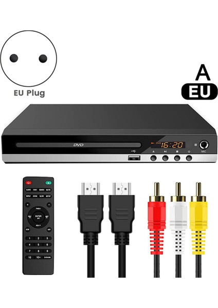 Ana Sayfa DVD Oynatıcı 1080P DVD Video Oynatıcı Evd Öğrenci CD Oynatıcı VCD Göz Koruması DVD Oynatıcı Kutusu-Eu Fişi (Yurt Dışından) fırsatları