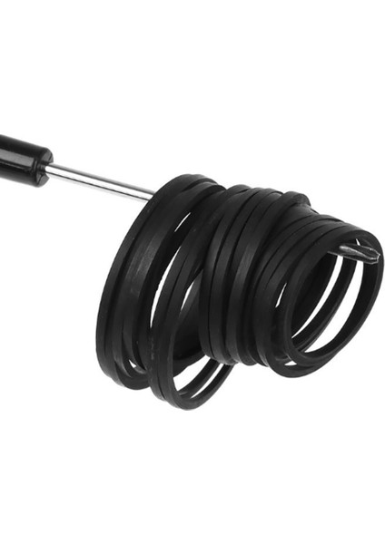 50 Adet 1mm Teyp Kemer Genişliği Karışımı Kaset Bant Makinesi Kemer Çeşitli Ortak Kare Lastik Kemer (Yurt Dışından)
