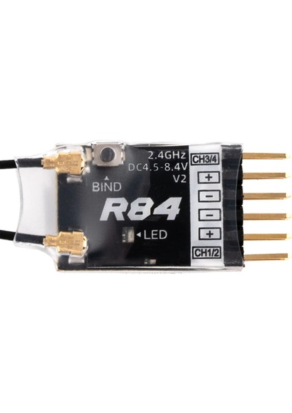 Radiomaster R84 V2 4ch Uyumlu Pwm Rc Alıcısı Için Frsky D8 D16 Sfhss Radiomaster TX12 T16S Verici (Yurt Dışından)