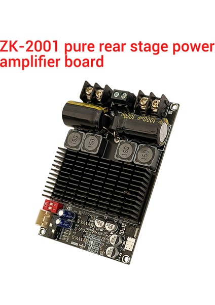 ZK-2001 TPA3221 100WX2 Çift Kanallı Saf Arka Sahne Dijital Amplifikatör Kartı 200W Amp Köprülü Mono Subwoofer Hoparlör (Yurt Dışından)
