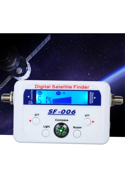 Dijital LCD Arama Ölçer Sinyal Ölçer Mini Uydu Sinyal Arama Ölçer Sinyal Ölçer SF-006 Uydu Bulucu (Yurt Dışından) modelleri