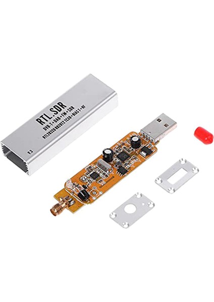 0.1mhz-1.7ghz Tcxo Rtl Sdr Alıcı R820T2 USB Rtl-Sdr Dongle 0.5ppm Tcxo Sma Mjzsee A300U Test Cihazı (Yurt Dışından)