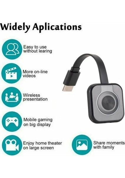 W13 Tv Stick Tv Dongle Alıcısı Hd Mirascreen Için Miracast Hdtv Ekran Dongle Tv Stick Ios Android Için (Yurt Dışından)