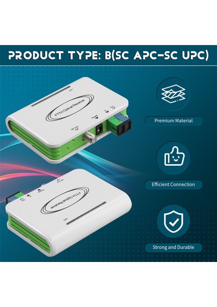 Catv Sistemi Onu Ftth Optik Wdm Alıcı Optik Düğüm Aktif Triplexer Sc/apc(B) Eu Fişi (Yurt Dışından)