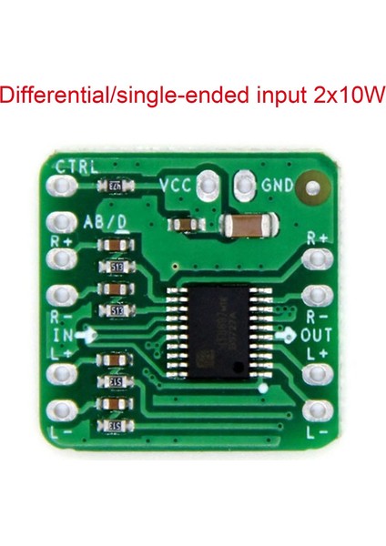 Diferansiyel Güç Amplifikatörü Kurulu 2X10W Dijital D Sınıfı Ses Güç Amplifikatörü HT8697 3.6-8.5V Diferansiyel Giriş (Yurt Dışından) fiyatları