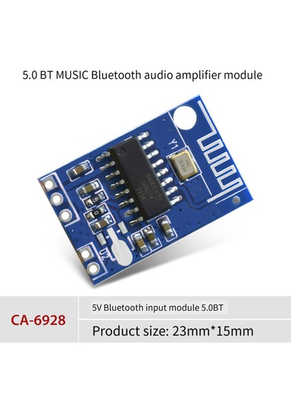 10 Adet Bluetooth Modülü CA-6928 Bluetooth Ses Modülü 5V 5.0 Bt Bluetooth Hoparlör Ses Amplifikatör Modülü Kartı A (Yurt Dışından)