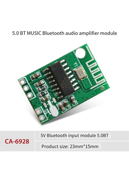 10 Adet Bluetooth Modülü CA-6928 Bluetooth Ses Modülü 5V 5.0 Bt Bluetooth Hoparlör Ses Amplifikatör Modülü Kartı A (Yurt Dışından)