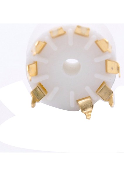 10 Adet Seramik 9pin B9A Pcb Montaj Tüp Soketi 12AX7 12AT7 12AU7 6dj8 ECC82 5670 6922 Hifi Ses Vintage Amp Gümüş (Yurt Dışından) fiyatları