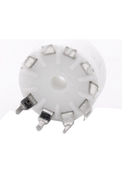 10 Adet Seramik 9pin B9A Pcb Montaj Tüp Soketi 12AX7 12AT7 12AU7 6dj8 ECC82 5670 6922 Hifi Ses Vintage Amp Gümüş (Yurt Dışından) fırsatları