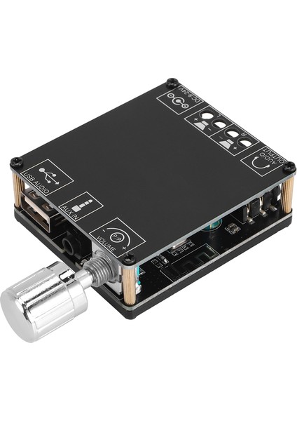 XY-C50L Mını Bluetooth 5.0 Kablosuz Ses Dijital Güç Amplifikatörü Stereo Kurulu 50WX2 Bluetooth Amplificador 3.5 mm USB (Yurt Dışından)