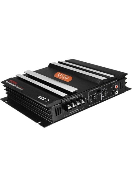 C-236 3800W Araba Amplifikatör 2 Kanal Siyah Alüminyum Alaşımlı Yüksek Güçlü Araba Stereo Ses Güç Amplifikatörü Araba Subwoofer Için (Yurt Dışından)