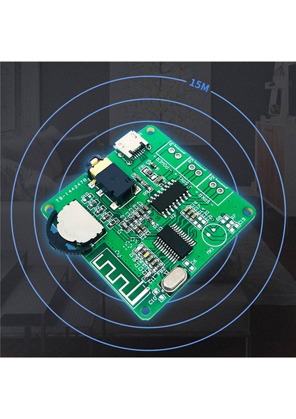 Stereo Bluetooth 3W 5W Güç Amplifikatörü Kartı PAM8406 Dijital Güç Amplifikatörü Modülü Dıy Bluetooth 5.0 Hoparlör (Yurt Dışından)