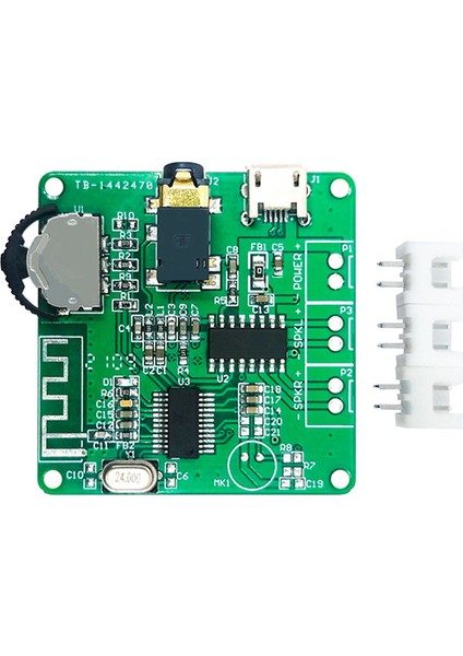 Stereo Bluetooth 3W 5W Güç Amplifikatörü Kartı PAM8406 Dijital Güç Amplifikatörü Modülü Dıy Bluetooth 5.0 Hoparlör (Yurt Dışından)