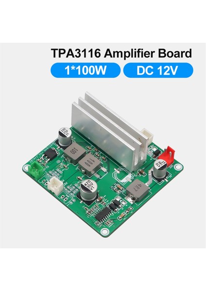 12V Dijital Ses Güç Amplifikatörü Kartı TPA3116 100W Pbtl Sınıf D Ev Ses Modülü 5V Çıkış Ses Amplifikatörü Modülü (Yurt Dışından) modelleri