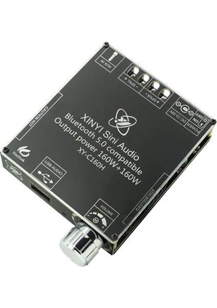 XY-C160H Bluetooth Ses Güç Amplifikatörü Modülü TDA7498E 160WX2 Yüksek Bas Ayarı Amplifikatör Kartı DC12-38V (Yurt Dışından)