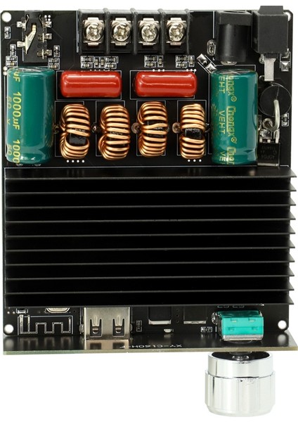 XY-C160H Bluetooth Ses Güç Amplifikatörü Modülü TDA7498E 160WX2 Yüksek Bas Ayarı Amplifikatör Kartı DC12-38V (Yurt Dışından)