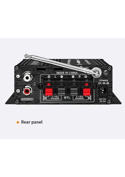 Yeni AK-350 Sınıf-Ab Ev Güç Ses Amplifikatörü Ses Bluetooth Dijital Amplifikatör Araba 2 Kanal Hifi Stereo Amp (Yurt Dışından)