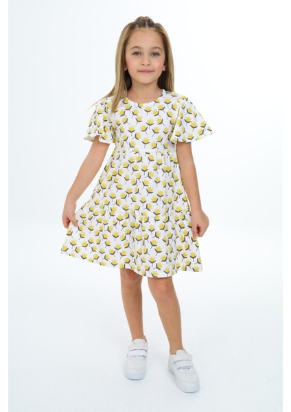 Kız Çocuk Baskılı Tişört