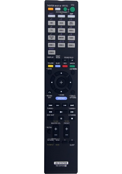 Uzaktan Kumanda RM-AAP049 Sony STR-K900 STR-DH810 STR-DA3200 STR-DA3200ES Surround Ses Av Alıcısı Için Yedek (Yurt Dışından)