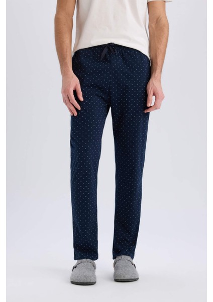 Regular Fit Baskılı Cepli Pijama Altı E0511AX25SP fırsatları