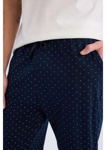 Regular Fit Baskılı Cepli Pijama Altı E0511AX25SP indirimleri