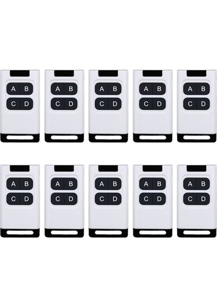10 Adet 433 Mhz Uzaktan Kumanda Çoğaltıcı Garaj Kapısı Uzaktan Kumandası Garaj Elektrikli Araba Projektörü Elektrikli Perdeler (Yurt Dışından)