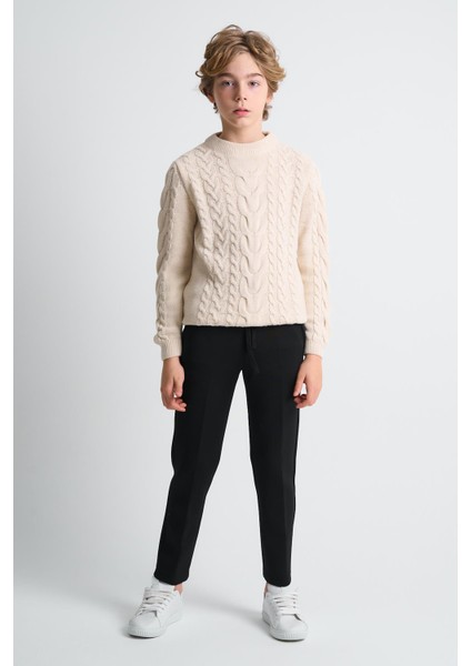 Örgü Desenli Çocuk Kazak fiyatları