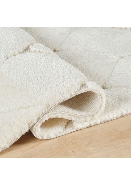 Süpersoft Grace White 160x230 cm Salon Mutfak Halısı Yolluk Kilim modelleri