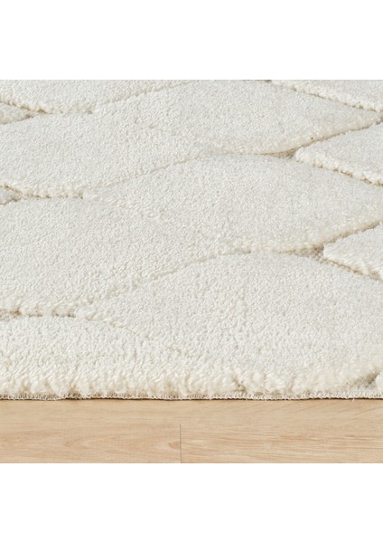 Süpersoft Grace White 160x230 cm Salon Mutfak Halısı Yolluk Kilim indirimleri