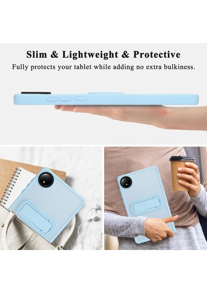 Xiaomi Redmi Pad Se 4g 8.7 Inç Kılıf Için Kickstand Tpu+Pc Skin-Touch Tablet Kapak-Bebek Mavisi (Yurt Dışından) modelleri